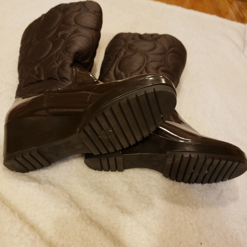 Coach Cantina Quilted winter Boots - Picture 6 of 10